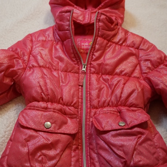 Pink platinum Winter Jacket for kids size 7/8 - Picture 5 of 5